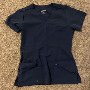 Navy Scrub Top
